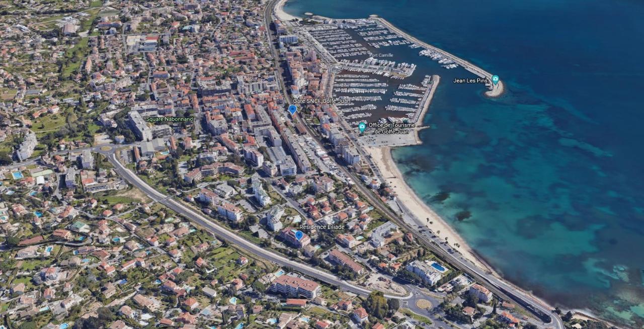 ואלאוריס Apt Golfe Juan - 5Min Des Plages - Parking Privee - Piscine Rooftop מראה חיצוני תמונה